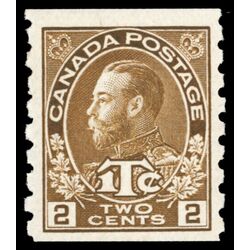 canada stamp mr war tax mr7a war tax coil 1916 M VF 012