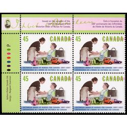 canada stamp 1639 nurse and patient 45 1997 PB UL