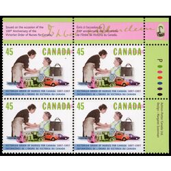 canada stamp 1639 nurse and patient 45 1997 PB UR