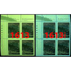 canada stamp 1613 vancouver skyline 45 1996 PB UL