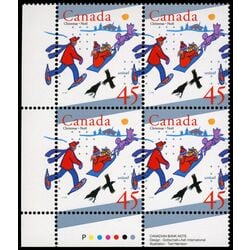 canada stamp 1627 delivering gifts by sled 45 1996 PB LL