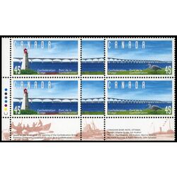 canada stamp 1646a confederation bridge 1997 PB LL