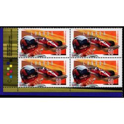 canada stamp 1648 close up of villeneuve with ferrari t 3 in background 90 1997 PB LL