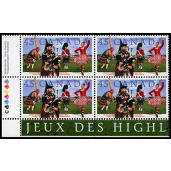 canada stamp 1655 highland games 45 1997 PB LL