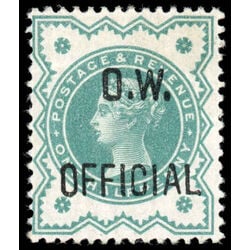 great britain stamp o46 office of works queen victoria 1901