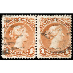 canada stamp 22a queen victoria 1 1868 U F 015