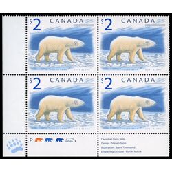 canada stamp 1690 polar bear 2 1998 PB LL