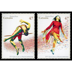 canada stamp 1894 5 games of la francophonie 2001