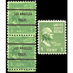 us stamp postage issues 804 george washington 1 1938 M NH 001