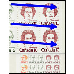 canada stamp bk booklets bk76 caricature definitives 1976 C