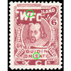 newfoundland stamp 92i lord bacon 6 1910 M VF 005