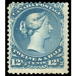 canada stamp 28b queen victoria 12 1868