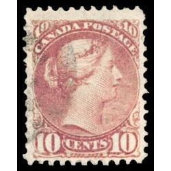 canada stamp 40c queen victoria 10 1877 U F VF 007