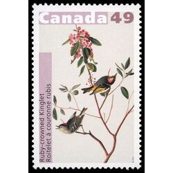 canada stamp 2036 ruby crowned kinglet 49 2004