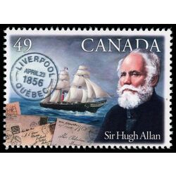 canada stamp 2042 sir hugh allan 49 2004