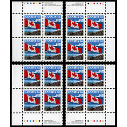 canada stamp 1682 flag over iceberg 46 1998 PB SET