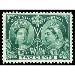 canada stamp 52 queen victoria diamond jubilee 2 1897 M VFNH 041