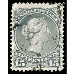 canada stamp 30i queen victoria 15 1868 U VF 005