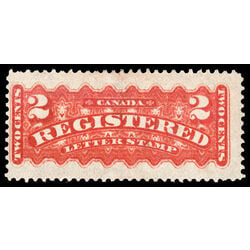 canada stamp f registration f1b registered stamp 2 1888 M F 015