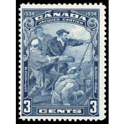 canada stamp 208 jacques cartier 3 1934 M FNH 035