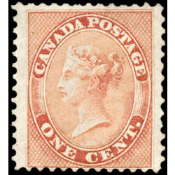 canada stamp 14 queen victoria 1 1859 M F VF 094