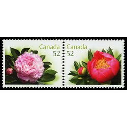 canada stamp 2260i peonies 2008