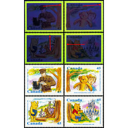 canada stamp 1618i 21i winnie the pooh 1996