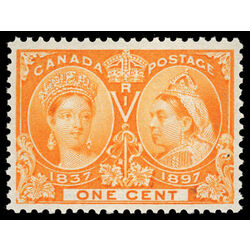 canada stamp 51 queen victoria diamond jubilee 1 1897 M VFNH 042