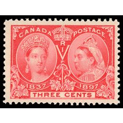 canada stamp 53 queen victoria diamond jubilee 3 1897 M VFNH 034