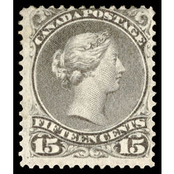 canada stamp 29 queen victoria 15 1868 M FOG 025