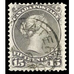 canada stamp 30 queen victoria 15 1868 U VF 013