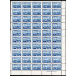 canada stamp 313 stagecoach and plane 7 1951 M PANE 020