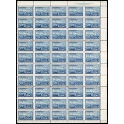 canada stamp 313 stagecoach and plane 7 1951 M PANE 021