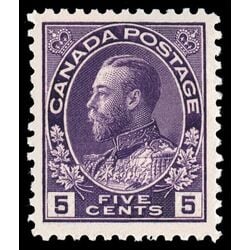 canada stamp 112 king george v 5 1922 M XF 014