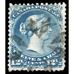 canada stamp 28 queen victoria 12 1868 U F 040