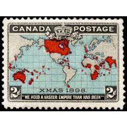 canada stamp 86b imperial penny postage christmas 2 1898 M VFNH 039