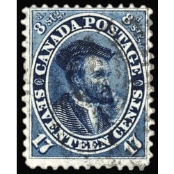 canada stamp 19 jacques cartier 17 1859 U F VF 076