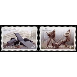 canada stamp 1954 5 sculptors 2002