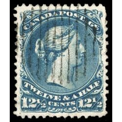 canada stamp 28v queen victoria 12 1868 U VF 004