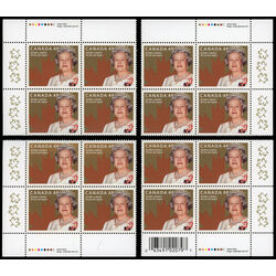 canada stamp 1932 queen elizabeth ii 48 2002 PB SET