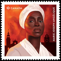 canada stamp 3484i marie joseph angelique 2025