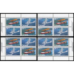 canada stamp 846a aircraft flying boats 1979 PB SET