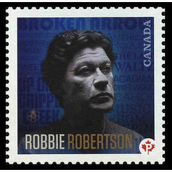 canada stamp 2481a robbie robertson 1943 2011