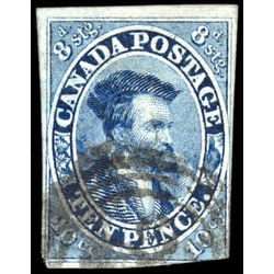 canada stamp 7 jacques cartier 10d 1855 U F VF 065