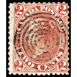 canada stamp 20 queen victoria 2 1859 U F 050