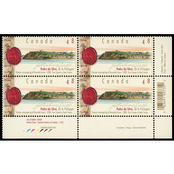 canada stamp 1988 a general view of quebec from point levy 48 2003 PB LR