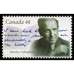 canada stamp 1996 morley callaghan 1903 1990 48 2003