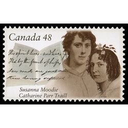 canada stamp 1997 susanna moodie 1803 1885 and catharine parr traill 1802 1899 48 2003