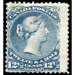 canada stamp 28 queen victoria 12 1868 M FOG 028