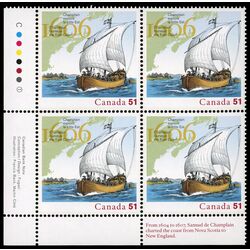 canada stamp 2155 champlain surveys the east coast 51 2006 PB LL